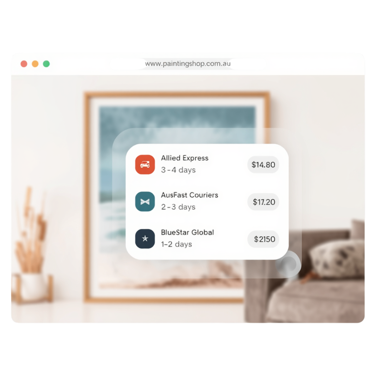Connect your store. Ship from day one.